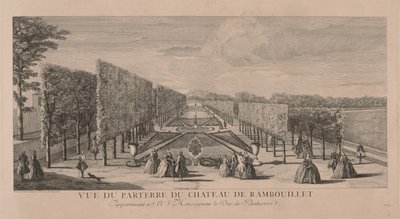 Chateau Rambouillets blomsterhave. af Jacques Rigaud