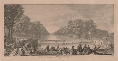 Kanalen ved Fontainebleau. af Jacques Rigaud