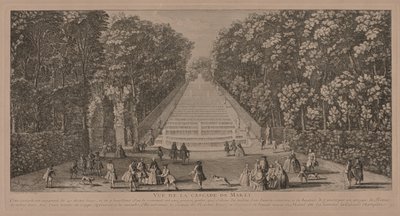 Kaskaden ved Marli af Jacques Rigaud