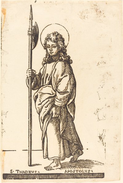 Saint Jude (Thaddeus) af Jacques Stella