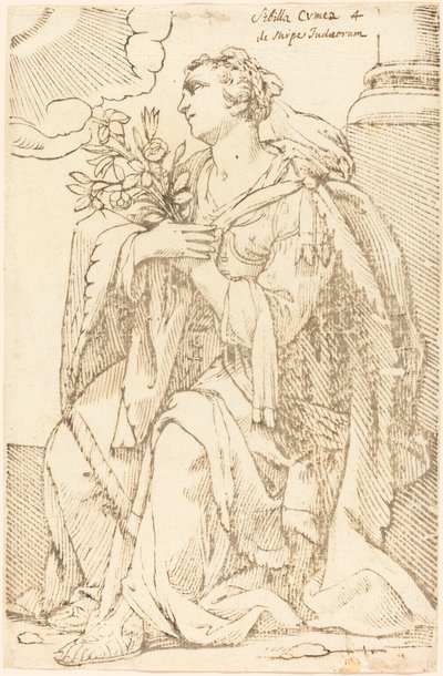 Sibylla Cimmeria af Jacques Stella