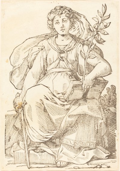 Sibyl Europa af Jacques Stella