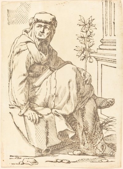 Sibylla Hellespontina af Jacques Stella