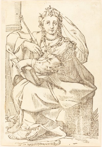 Frygisk sibylle af Jacques Stella