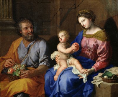 Den hellige familie af Jacques Stella