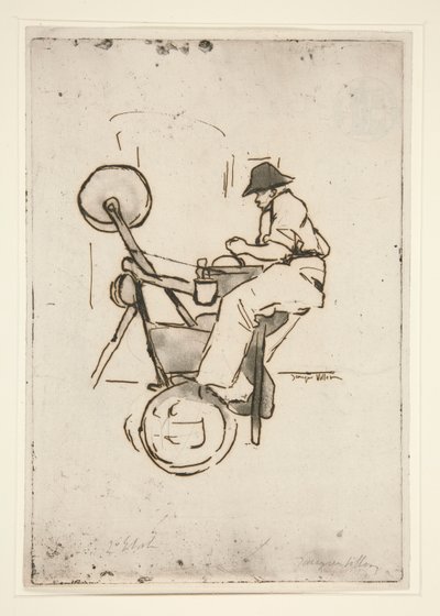 Le r?mouleur (knivsliberen) af Jacques Villon