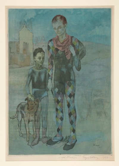 Akrobaterne af Jacques Villon