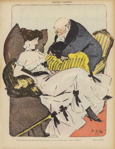 Illustration til Le Rire af Jacques Wely