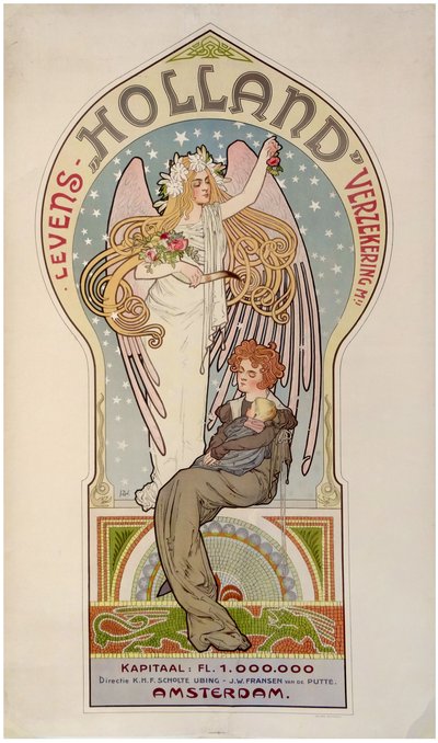 Holland Livsforsikring, ca. 1910. af Jacques Zon