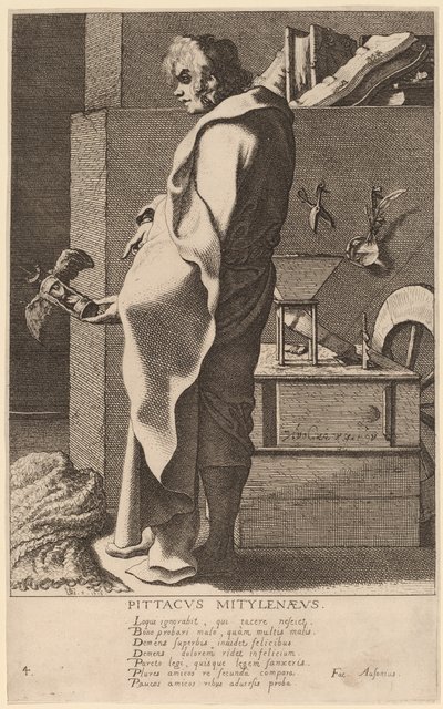 Pittacus Mitylanaeus af Jacques de Gheyn III