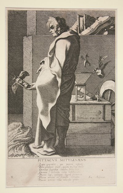 Pittacus Mytilenaeus, #4 fra serien The Seven Wise Men of Greece af Jacques de Gheyn III
