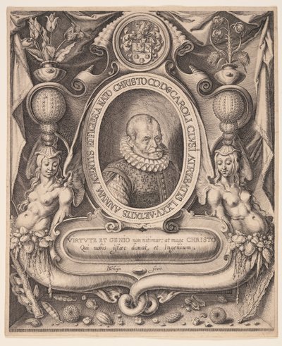 Carolus Clusius, læge og botaniker af Jacques de Gheyn II