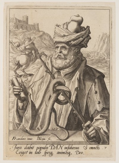 Dan, fra Jakobs tolv sønner af Jacques de Gheyn II