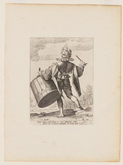 Trommeslager, fra Officerer og soldater i kejser Rudolph II
