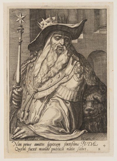 Juda, fra Jakobs tolv sønner af Jacques de Gheyn II