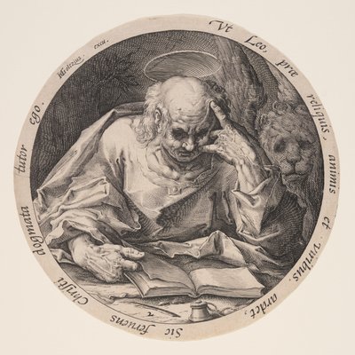 Markus, fra Evangelisterne af Jacques de Gheyn II