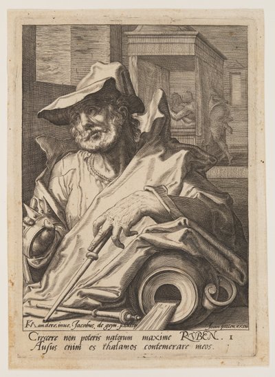 Ruben, fra Jakobs tolv sønner af Jacques de Gheyn II
