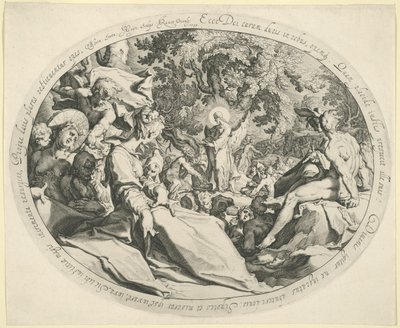 Miraklet med de fem brød af Jacques de Gheyn II