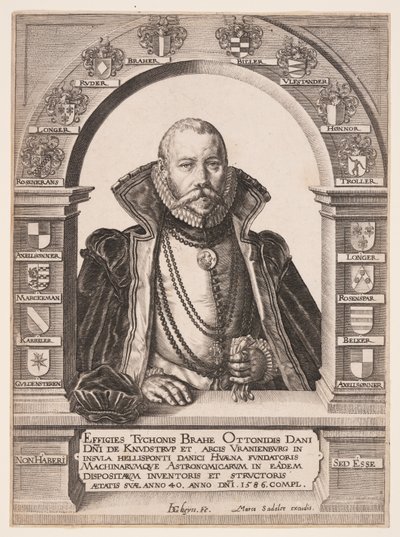 Tycho Brahe, Astronomer af Jacques de Gheyn II