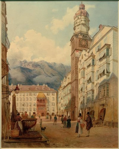 Innsbruck (Tyrol, Østrig), af Jakob Alt