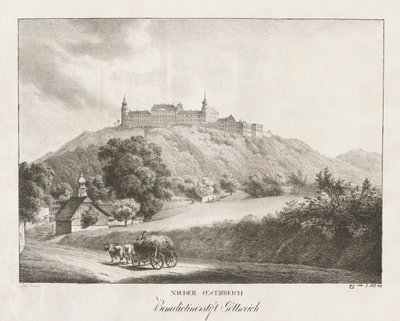 Nedre Østrig, benediktinerkloster i Gottereich af Jakob Alt