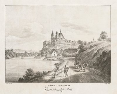 Nedre Østrig, Benediktinerklosteret Melk af Jakob Alt