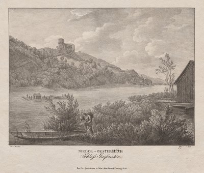 Niederösterreich, Greifenstein Slot af Jakob Alt