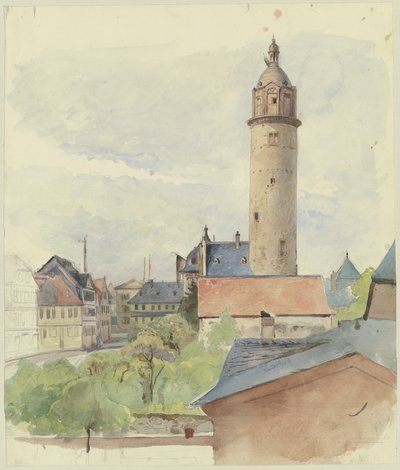 Höchst-slottet af Jakob Becker