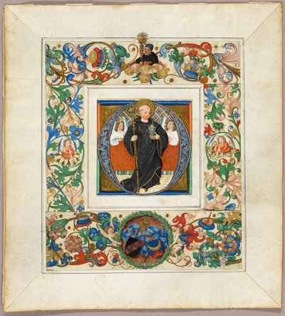 Sankt Benedikt, initial 