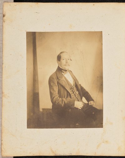 [Studieportræt af en mand]. af Jakob Höflinger