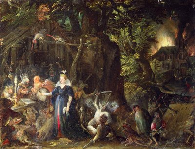 Sankt Anthonys fristelse af Jakob Isaaksz Swanenburgh
