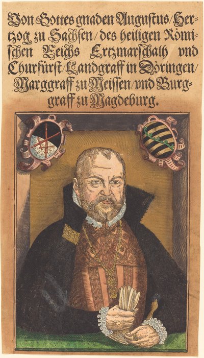 Augustus Hertzog af Sachsen af Jakob Lucius the Elder