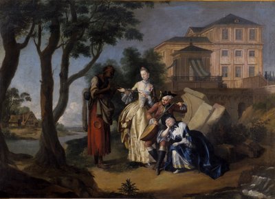 Spåsigøjner, 1762 af Jakob Michel