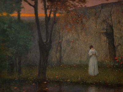 Efterårsgry, 1910 af Jakub Schikaneder
