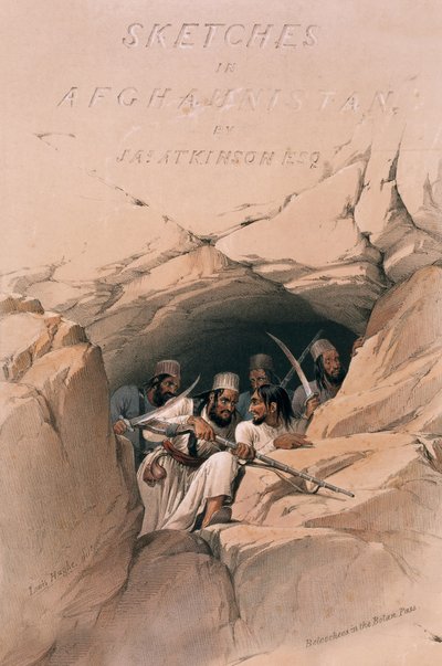 Beloochees [sic] i Bolan Pass af James (after) Atkinson