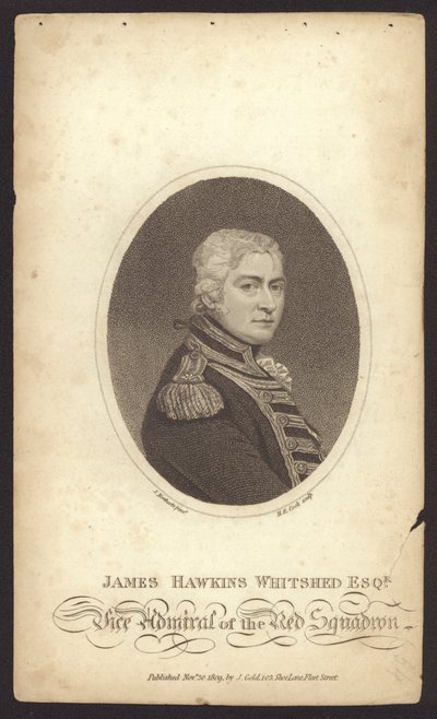 James Hawkins-Whitshed, britisk admiral (gravering) af James (after) Northcote