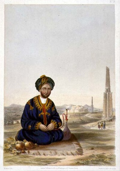 Hyder Khan, guvernøren i Ghuznee, plade 19 fra 