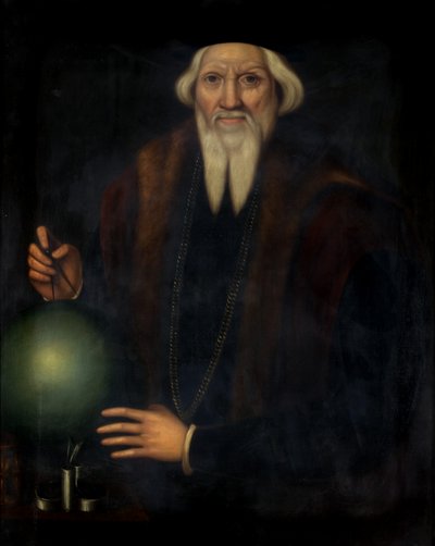 Portræt af Sebastian Cabot (ca. 1475-1557) (olie på lærred) af James (attr. to) Herring