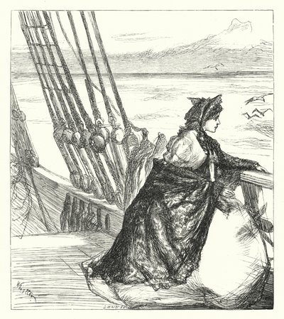 Sea-Side Hexametre (gravering) af James Abbott McNeill (after) Whistler