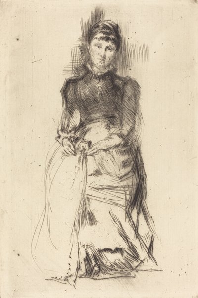 Agnes, ca. 18731875. af James Abbott McNeill Whistler