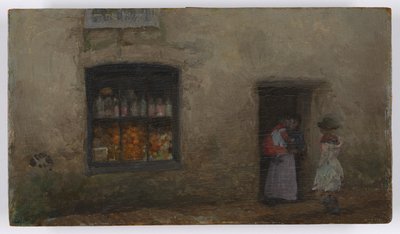 En orange note: Sweet Shop af James Abbott McNeill Whistler