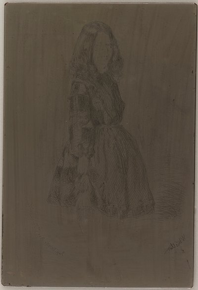 Annie, 1857-1858. af James Abbott McNeill Whistler