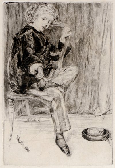 Arthur Haden af James Abbott McNeill Whistler