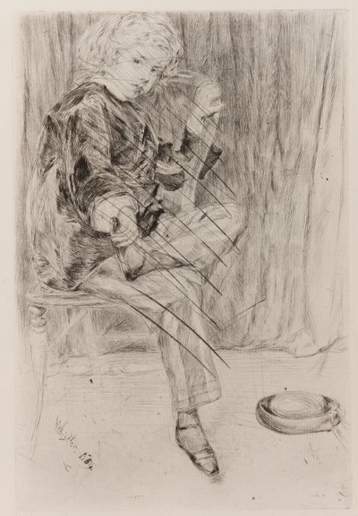 Arthur Haden, 1859. af James Abbott McNeill Whistler