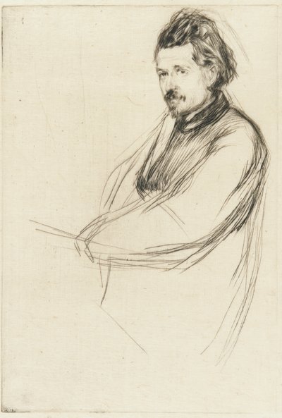Axenfeld, 1860. af James Abbott McNeill Whistler