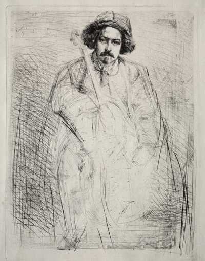 Becquet, 1871. af James Abbott McNeill Whistler