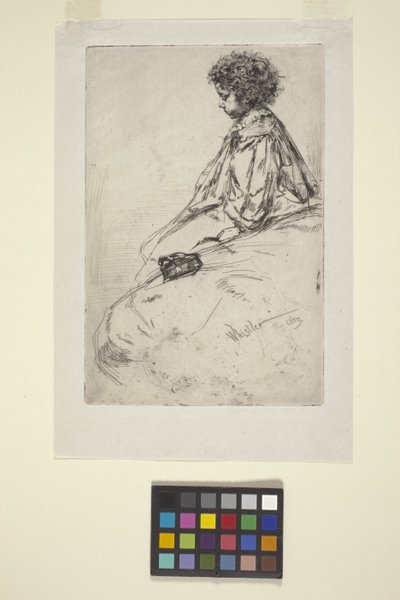 Bibi Lalouette (ætsning) af James Abbott McNeill Whistler