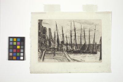 Billingsgate (ætsning) af James Abbott McNeill Whistler