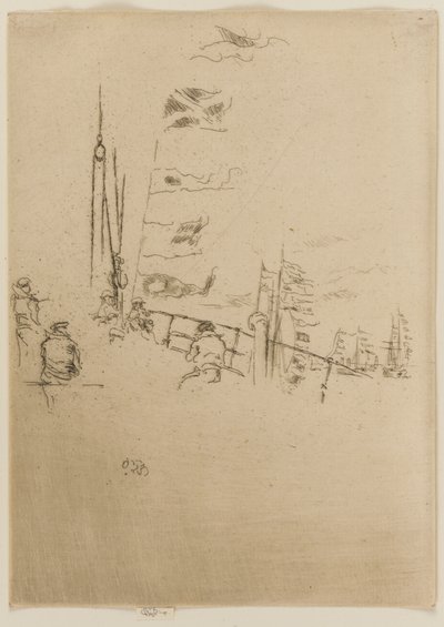 Bunting, 1887. af James Abbott McNeill Whistler