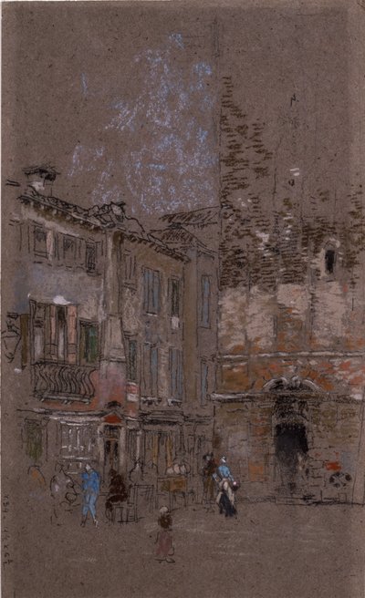 Campanile Santa Margherita, 1879-80 af James Abbott McNeill Whistler
